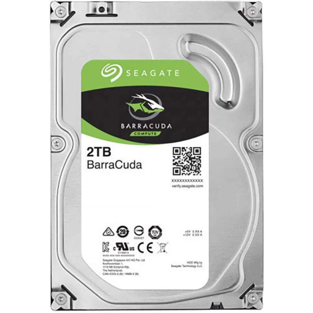2To SATA III 3.5" 64Mo 7200T Seagate Barracuda