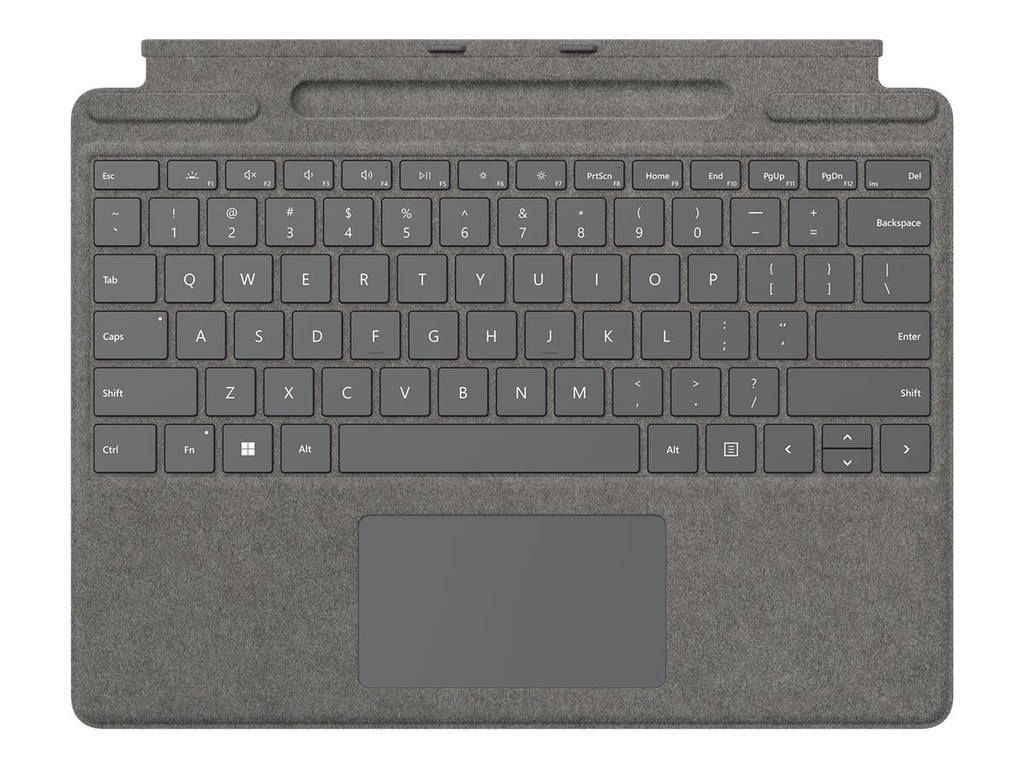 Clavier Type Cover Signature Microsoft Surface Pro Platine Rétro éclairé Pour Surface Pro 8/9/X