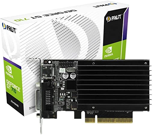 [NEAT7100HD46H] Nvidia GT710 Palit 2Gb GDDR3 VGA DVI HDMI