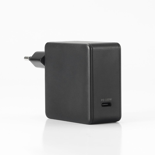 [WEAL1USBC200N100W] Chargeur Secteur Universel WE USB Type C PD 100W Noir avec câble USB-C inclus